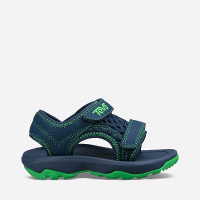 Teva Psyclone XLT - Kids' Teva Hiking Sandals - Navy | India (VBXR23807)